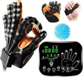 6th Generation Upgrade Rehabilitation Robot Gloves for Stroke Recovery – Hand Weakness & Hemiplegia Home Physical Therapy Device with Mirror Training & Multi-Mode (Left Hand, M)