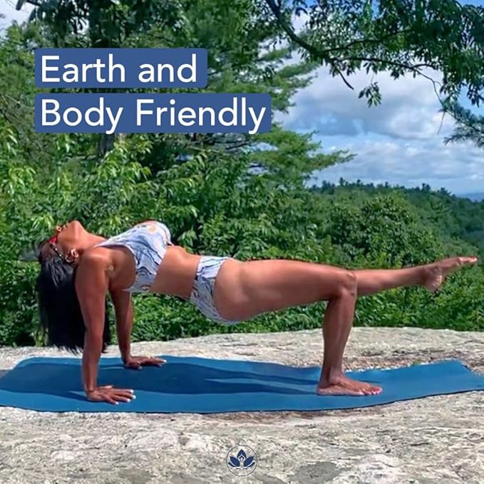 Premium Clever Yoga Mat - Extra Long Yoga Mat Suitable For All Yoga Types - Workout Mat For Home Or On The Go - Includes Our Perfect Fit Mat Bag