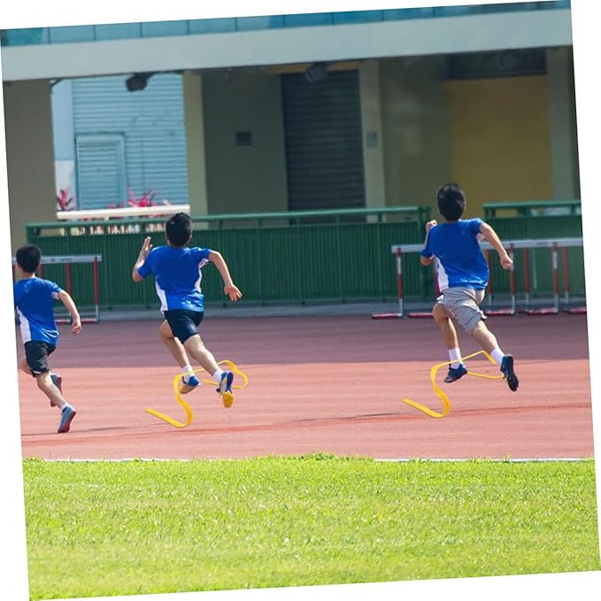 4Pcs Agility Training Hurdles Durable Lightweight Exercise Equipment for Football Basketball Soccer and Track for Athletes Height