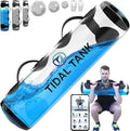 Tidal Tank Tube - The Original Aqua Bag - Water Weight Bag up to 79 lbs - Adjustable Workout Sand Bags Weights Alternative - Portable Sandbag Fitness Equipment Set, Home Exercise Gym - Including App