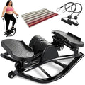 Rock Stepper, Side to Side Exercise Machine, U-Shaped Rock Stepper Machine, Step Rocker Exercise with Uses Silent Technology, Digital Display and Anti-Slip Mat for Home Workout