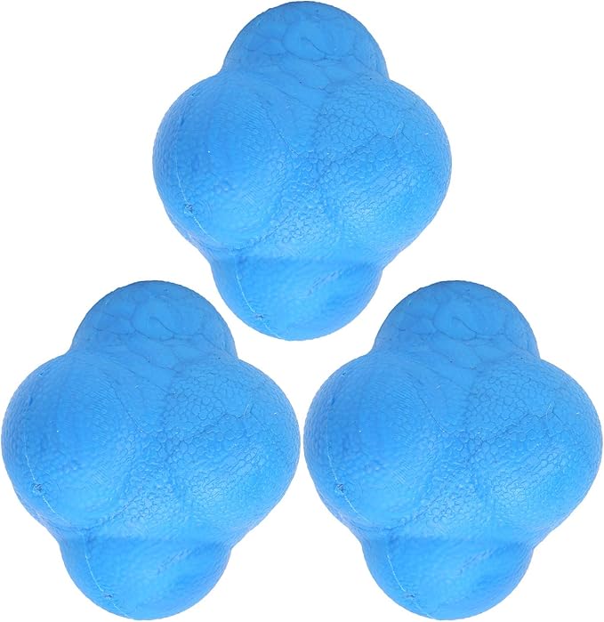 3Pcs Bounce Reaction Balls,Reflexs Ball for Agilitys and Coordination Training