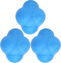 Drfeify 3Pcs Bounce Reaction Balls Ball Set for Training & Coordination HexShaped with TPR Material for Multisport Athletes