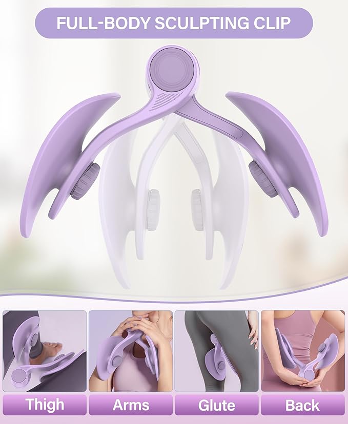 Kegel Exerciser, Pelvic Floor Muscle Exercise Devices for Women, Inner Thigh Exerciser Leg Workout Equipment Thigh Trainer for Male Hip Trimmer Inner Thigh Toner Workout