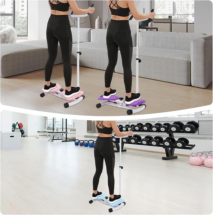 Waist Twister, Waist Twisting Machine, Ab Twist Board with 300 lbs Weight Capacity, Ab Exercise Twister Board for Core Workout and Slim Waist, Noiseless Home Gym Equipment for Women Men