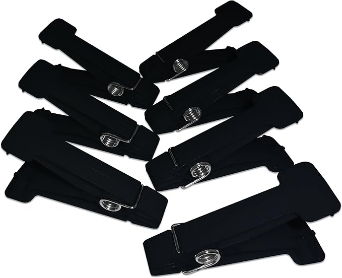 Rehabilitation Advantage Resistive Pinch Pin Hand Exercisers (Set of 7), Black
