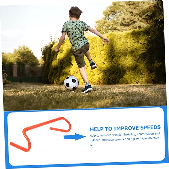 Mipcase Kindergarten Hurdle Soccer Training Equipment Football Training Hurdle Soccer Hurdle Sports Hurdle