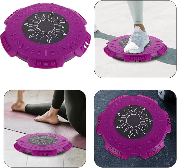 GARVALON Waist Trainer Twisting Disc Large Size Waist Exercising Board Twist Machine Fitness Tool for Home Use with Non-slip Surface Suitable for Core Workout and Balance Training