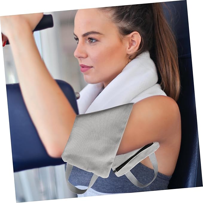 Canvas Sandbag for Weight Training Adjustable Fitness Workout Bag with Handles for Yoga and Exercise Suitable for Arm and Leg Training Heavy Duty 10kg Capacity