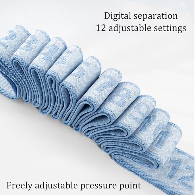 2026 Upgrade Fitness Resistance Band for Stretching and Yoga, Elastic Yoga Stretching Strap with Loops Handle, Adjustable Leg Stretcher Bands for Full Body Stretching Shaping