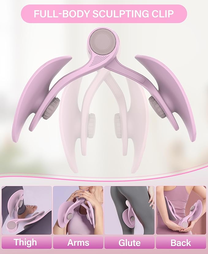 Kegel Exerciser, Pelvic Floor Muscle Exercise Devices for Women, Inner Thigh Exerciser Leg Workout Equipment Thigh Trainer for Male Hip Trimmer Inner Thigh Toner Workout