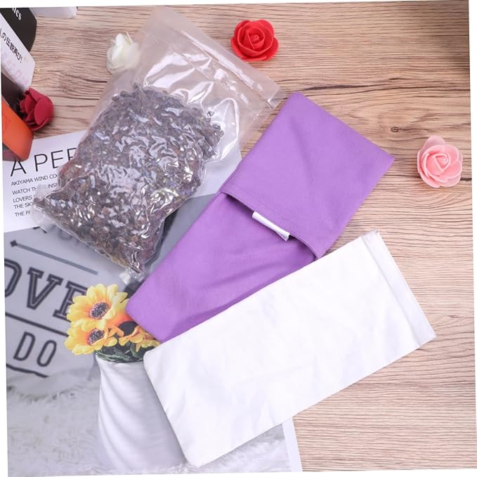 Lavender Yoga Eyepillow Soft Eye Mask for Relaxation Meditation and Herbal and Women Purple