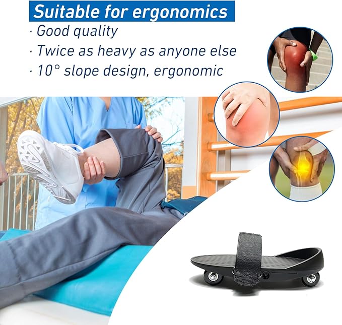 Knee Glider for Knee Replacement - Knee Replacement Recovery Aids, Knee Surgery Recovery , Knee Replacemnt Exerciser, After ACL, PCL ,MCLSurgery Recovery Must Haves Equipmen