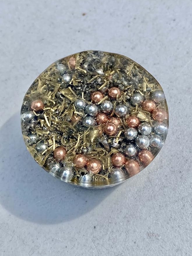 Jasper Picture Orgone Generator Energy Accumulator 528Hz/7.83Hz/Advance Harmonics Many Beautiful Ingredients and Colors!! (Jasper Picture)