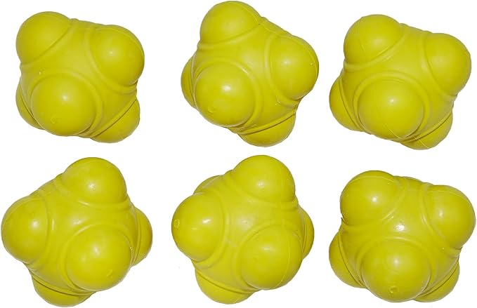 ATHLETIC SPEED EQUIPMENT, INC. Super Reaction Ball Group Pack (6) - USE for Every Sport - Best in The World!