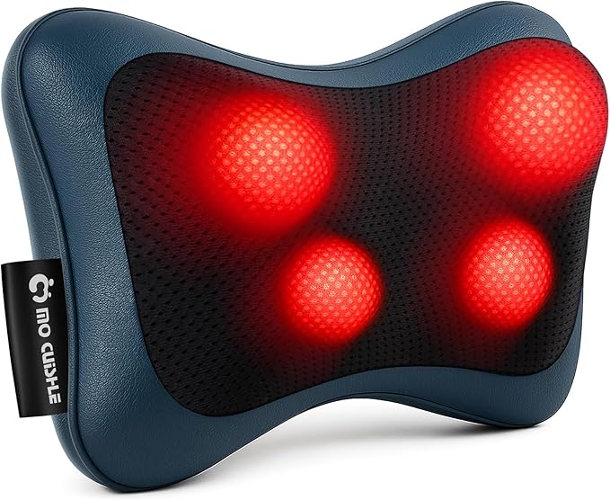 Mo Cuishle Shiatsu Back & Neck Massagers with Heat – Deep Tissue Relief for Pain & Tension – Gifts for Mother’s Day, Father’s Day, Birthdays & Christmas Gifts for Mom, Dad, Men, Women, Her, Him