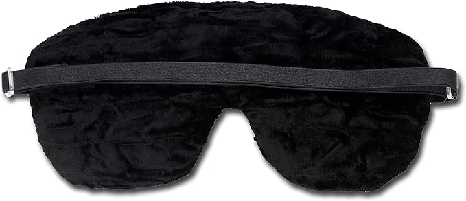 Handmade Weighted Sleep Eye Mask Yoga Pillow - Flax Seed Fill - Lavender Scented - Peacock Red - TEMFL-PR