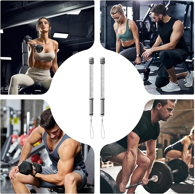 Battle Ropes for Home Gym – High Resistance Fitness Equipment for Weight Strength Training, Wireless Battle Rope for Home Gym, for Cardio Speed Bodybuilding and