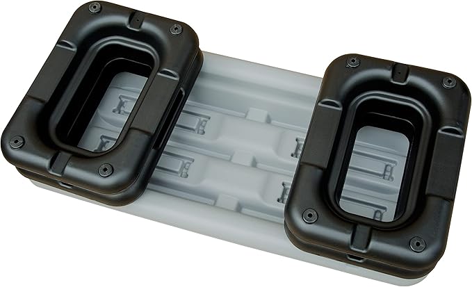 28.5" Original Aerobics Step Height Adjustable 4" - 6" - 8" Fitness & Exercise Step Platform with 4 Risers