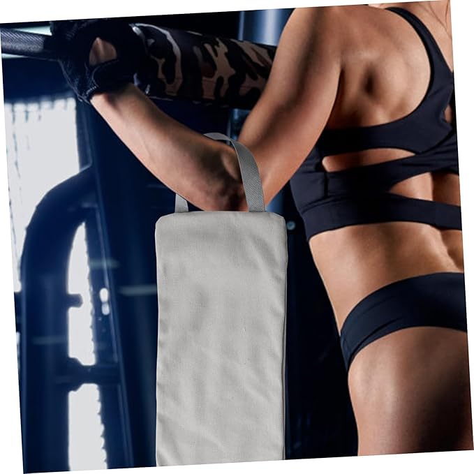 Mipcase Yoga Training Sandbag Weight Fitness Bag with Sturdy Handles for Weightlifting Yoga for Home Workouts Muscle Building