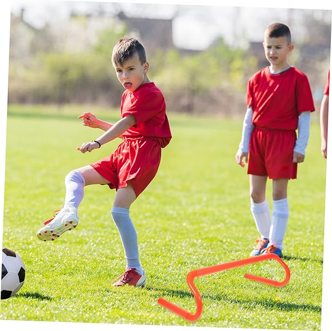 Milisten Speed Agility Training Hurdles High Soccer Hurdles for Football Skills Portable Agility Equipment for Home School Training for Athletes and Instructors