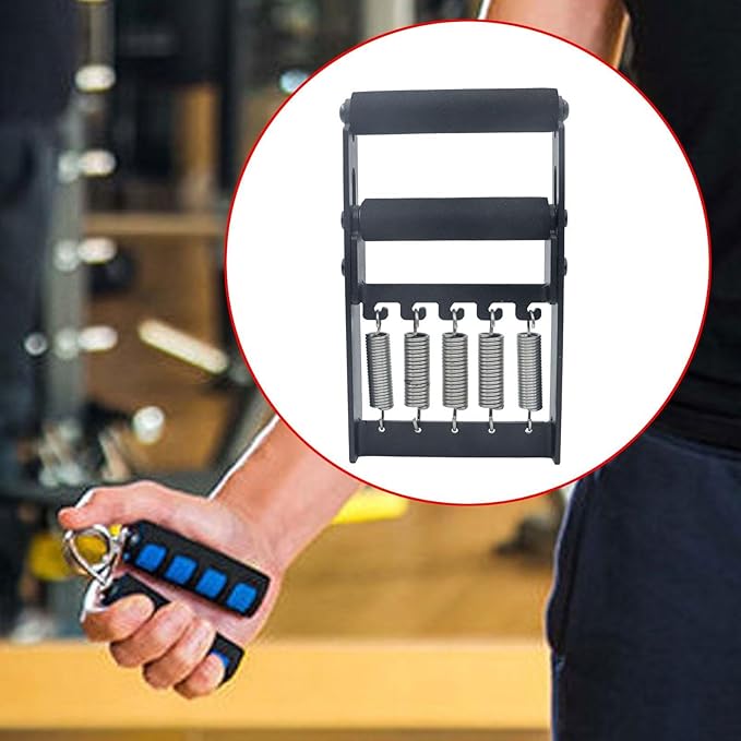 YIJU Hand Grip Strengthener Wrist Forearm Exerciser Sturdy Portable Strength Training Device Finger Grip Device for Tennis Player