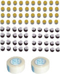 Acupressure Therapy Kit with Sujok Magnets, 40 Byol, 40 Star, 2 Paper Tapes