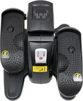 Under Desk Elliptical Machine, 55.12lbs Electric Seated Pedal Exerciser w/Remote Control & Display Monitor, Foot & Leg Pedal Exerciser 5 Gears Speeds Adjustable for Home Office
