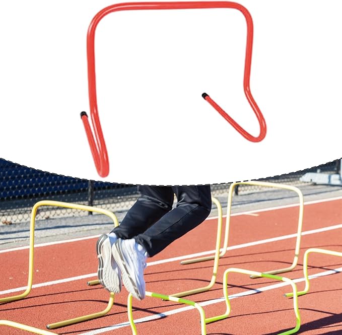 Agility Training Hurdles Speed Training Hurdles Football Training Equipment Soccer Training Obstacle Power Strength Material Suitable for Kids Athlete