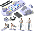 Maksone Pilates Board - 6-in-1 Foldable Pilates Reformer for Home, Purple Pilates Equipment with Sliding Function - Lightweight Core Trainer for Women(Purple)
