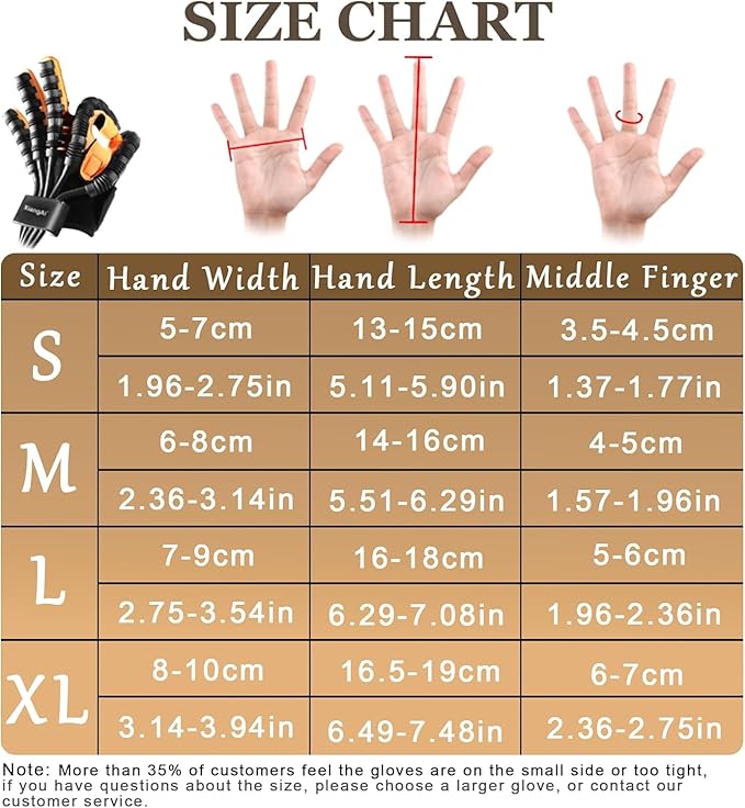 6th Generation Upgrade Rehabilitation Robot Gloves for Stroke Recovery – Hand Weakness & Hemiplegia Home Physical Therapy Device with Mirror Training & Multi-Mode (Left Hand, L)