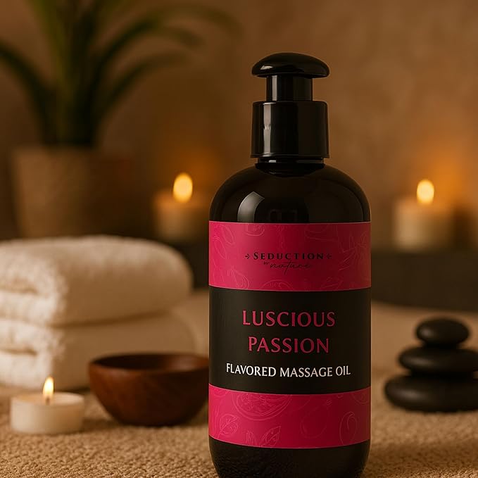 Vegan Massage Oil for Body – Plant-Based Body Oil for Moisturizing, Relaxation, Deep Tissue and Aromatherapy Massage