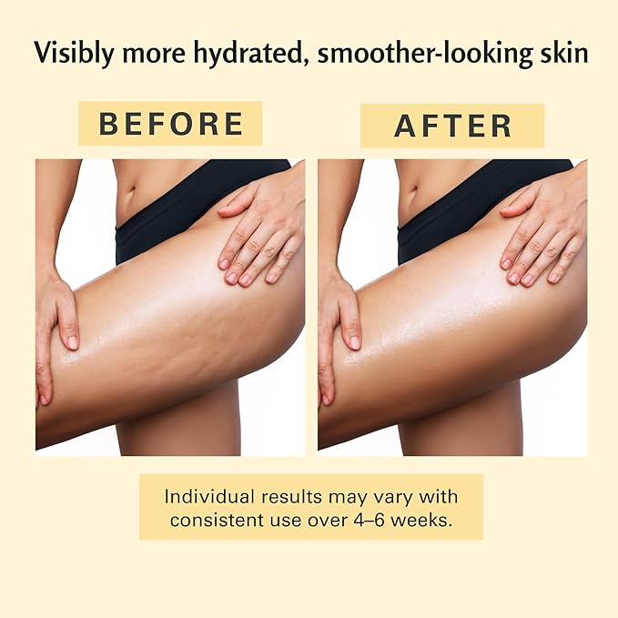 Firming Body Massage Oil with Collagen & Stem Cell – Helps Smooth the Appearance of Cellulite & Improve Skin Texture – Refreshing Aromatherapy Body Oil for Legs & Full Body – 8 Fl Oz by M3