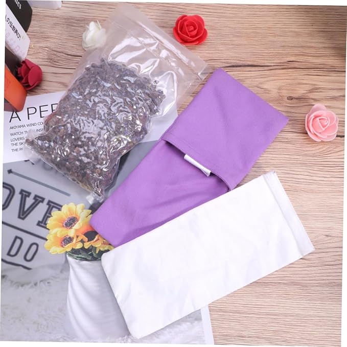 FRCOLOR Eyepillow Lavender Yoga Meditation Pillow Soft Fabric Comfortable for Travel Home