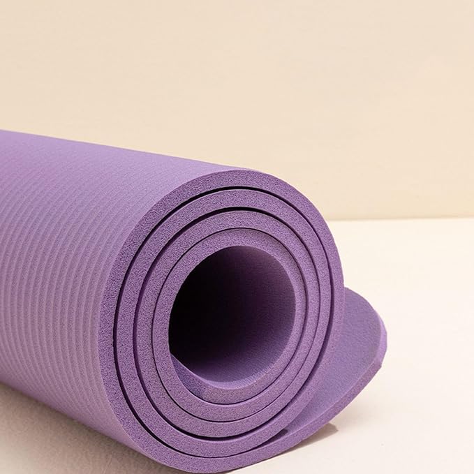 Yoga Mat Thick for Women & Men, 1/5" Extra Thick Anti-Tear High Density Non Slip Exercise Mats with Carrying Strap,Kids Yoga Mat for Home Floor Gym Stretching Fitness Pilates