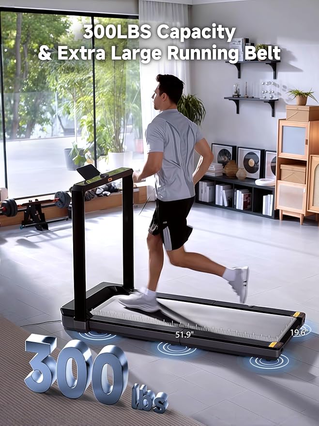 WALKINGPAD X Series Folding Treadmills for Home, Smart Vertical Fold, LED Display, No Assembly