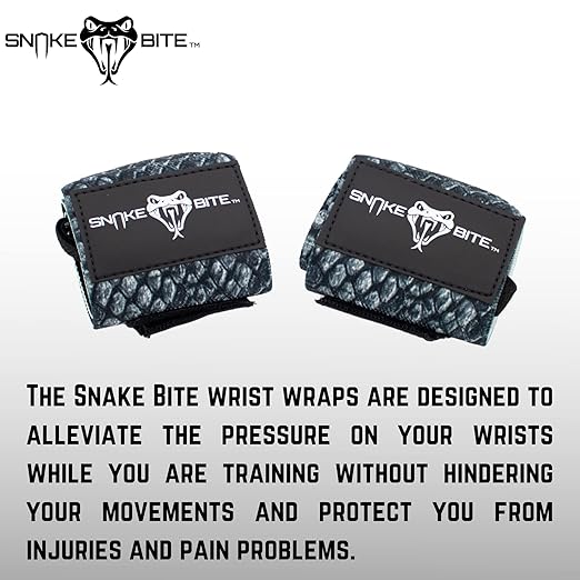 Wrist Wraps for Weightlifting (CrossFit - 3x18) | Straps With Thumb Loop Wrist Support | Lifting Wrist Brace for Men and Women | Workout Wrist Strap for Bodybuilding