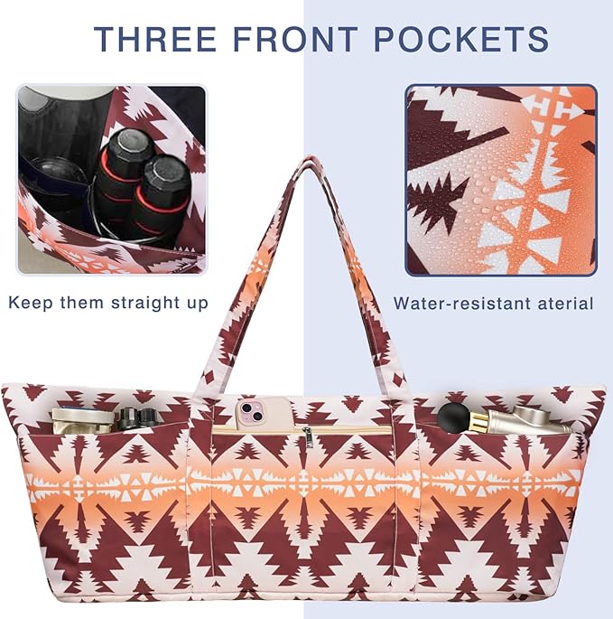 Yoga Mat Bag Yoga Mat Carrier with Shoes Compartment & Wet Pocket Pilates Bag with Zipper Pockets & Yoga Mat Holder Strap Yoga Bags and Carriers Fits All Your Stuff