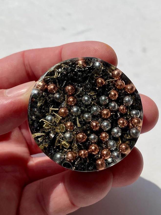 Selenite Orgone Generator Energy Accumulator 7.83Hz/432Hz/528Hz/Advance Harmonics Many Beautiful Ingredients! (Selenite)
