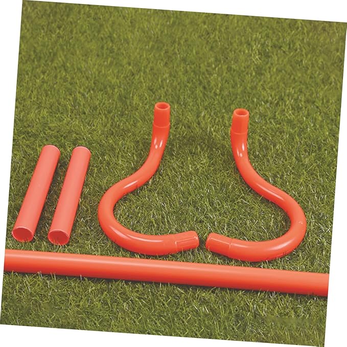 SUPVOX 3pcs Detachable Speed Hurdles Set for Agility Training Lightweight and Portable Hurdles for Soccer Baseball and Athletic Practice Indoor and Outdoor Sports Equipment