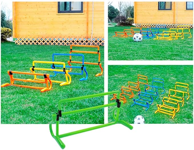 BESPORTBLE Removable Training Hurdles, Agility Ladder Speed Training Equipment, Soccer Training Agility Hurdles(Yellow)