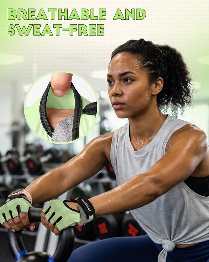 VINSGUIR Workout Gloves for Men and Women, Weight Lifting Gloves with Excellent Grip, Lightweight Gym Gloves for Weightlifting, Cycling, Exercise, Crosstraining, Pull ups, Fitness, Climbing and Rowing
