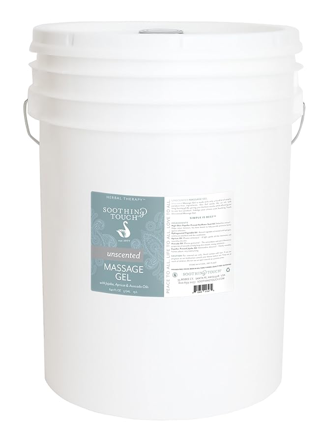 Soothing Touch Massage Gel, Unscented, 640 Ounce
