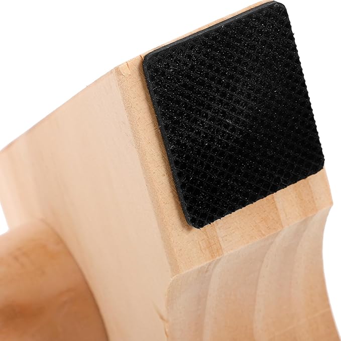 Wooden Parallette Bars Push up Stands with Non-slip Base Beech Wood Pushup Handles for Home Gym Strength Training Men and Women Calisthenics Equipment