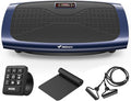 MERACH Vibration Plate Exercise Machine, 3D & 4D Vibration Plate for Lymphatic Drainage Weight Loss with 2 Tension Ropes, Whole Body Vibration Platform for Women Men, Exercise Equipment for Home