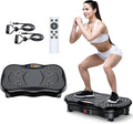 Vibration Plate Exercise Machine – Whole Body Workout for Weight Loss, Lymphatic Drainage & Muscle Recovery, Multiple Speeds with Bluetooth & Remote, Portable Shaker Board for Home Gym