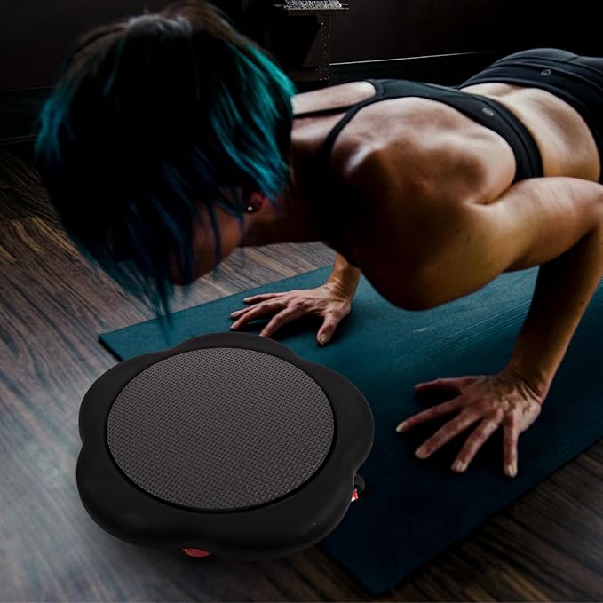 Ab Roller Wheel Five-wheel Core Exercise Sliders Black Abdominal Fitness Trainer Portable Home Workout Equipment for Abs Strengthening and Core Training