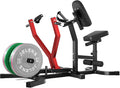 RM01 Seated Row Machine, Back Exercising Equipment Plate Loaded, Chest Supported T-bar Row Machine with Independent Arms, Back Machine Home Gym for 400LBS Capacity Gym Equipment