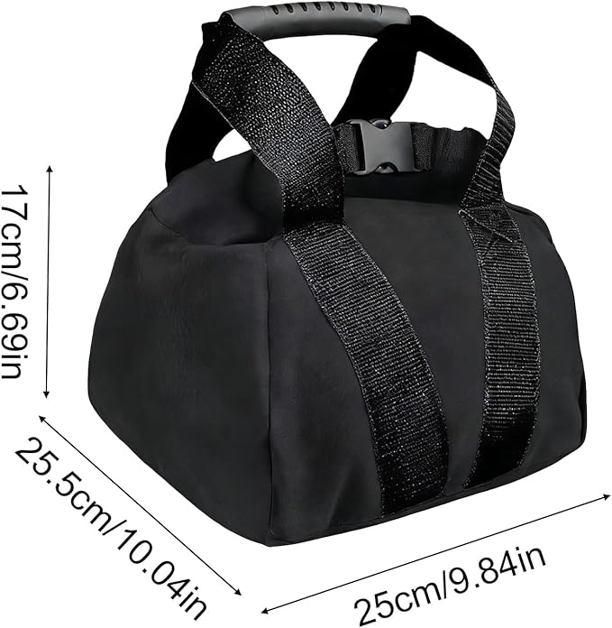 Kettlebell Sandbag, With Adjustable Weight Design, 25.5x25x17cm, Fitness Training Bag, Yoga Fitness Bag, Durability Sandbag With Handle, For Home Gym Yoga
