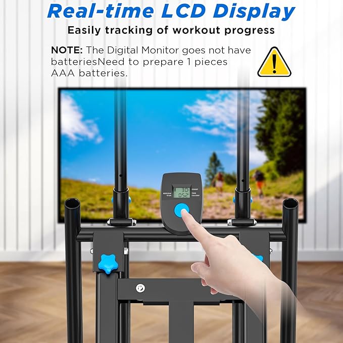 Stair Stepper for Home,Stair Climber Foldable,Large Pedal Vertical Climber Machine for Full-Body Workout,Steppers for Exercise at Home with 300LBS Loading Capacity